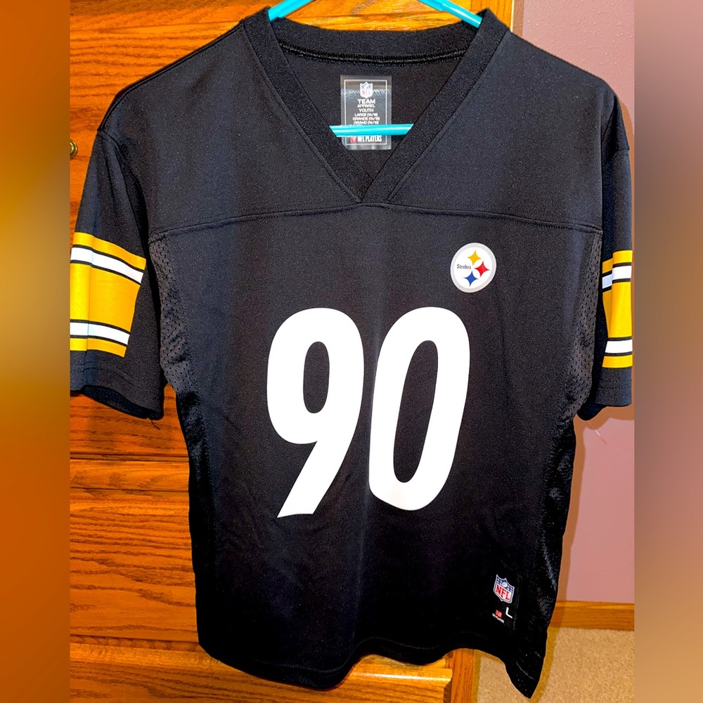New NFL Youth TJ Watt Jersey Sz L